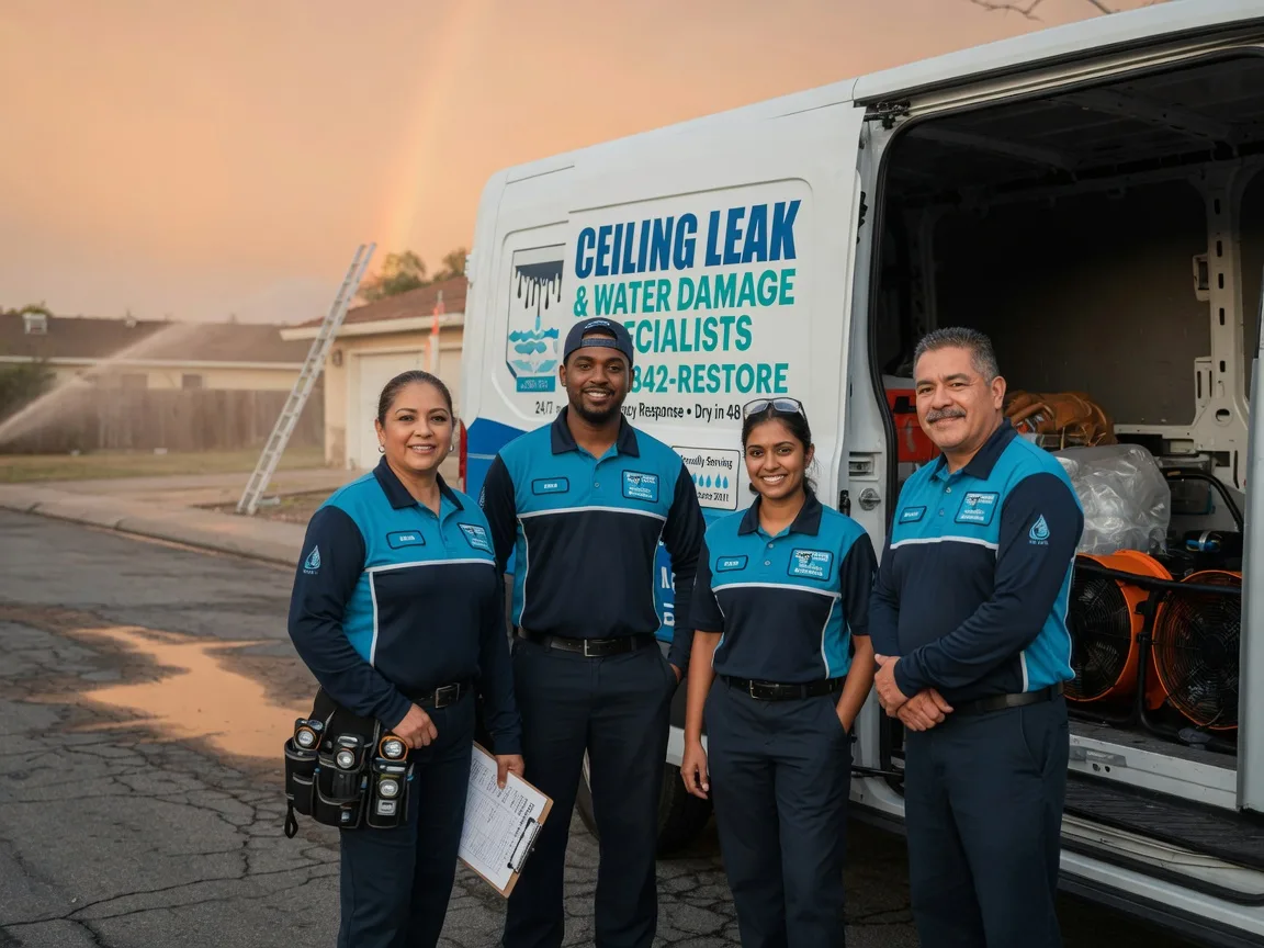 Ceiling Leak Cleanup company in Llano, TX